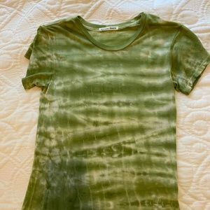 Reformation Alex Slim Tee in pistachio